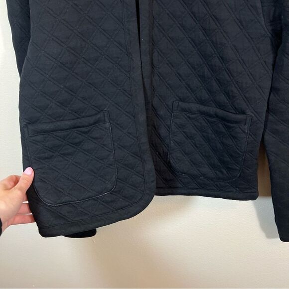 J. Crew Quilted Jacket Black Women’s Small - Picture 5 of 15